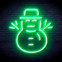 ADVPRO Snowman Ultra-Bright LED Neon Sign fnu0107 - Golden Yellow
