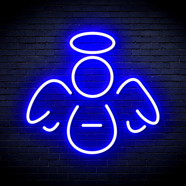 ADVPRO Angel Ultra-Bright LED Neon Sign fnu0108 - Blue