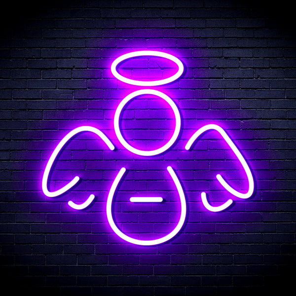 ADVPRO Angel Ultra-Bright LED Neon Sign fnu0108 - Purple