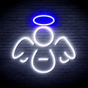ADVPRO Angel Ultra-Bright LED Neon Sign fnu0108 - White & Blue