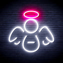 ADVPRO Angel Ultra-Bright LED Neon Sign fnu0108 - White & Pink
