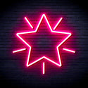 ADVPRO Flashing Star Ultra-Bright LED Neon Sign fnu0109 - Pink