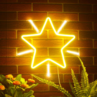 ADVPRO Flashing Star Ultra-Bright LED Neon Sign fnu0109