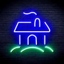 ADVPRO House Ultra-Bright LED Neon Sign fnu0110 - Green & Blue