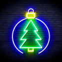 ADVPRO Christmas Tree Ornament Ultra-Bright LED Neon Sign fnu0113 - Multi-Color 1