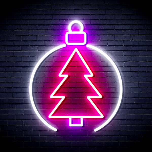 ADVPRO Christmas Tree Ornament Ultra-Bright LED Neon Sign fnu0113 - Multi-Color 4