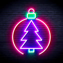 ADVPRO Christmas Tree Ornament Ultra-Bright LED Neon Sign fnu0113 - Multi-Color 9