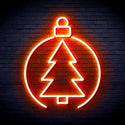 ADVPRO Christmas Tree Ornament Ultra-Bright LED Neon Sign fnu0113 - Orange