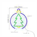 ADVPRO Christmas Tree Ornament Ultra-Bright LED Neon Sign fnu0113 - Size