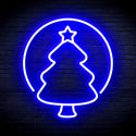 ADVPRO Christmas Tree Ornament Ultra-Bright LED Neon Sign fnu0114 - Blue