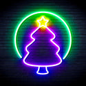 ADVPRO Christmas Tree Ornament Ultra-Bright LED Neon Sign fnu0114 - Multi-Color 9