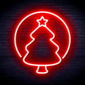 ADVPRO Christmas Tree Ornament Ultra-Bright LED Neon Sign fnu0114 - Red