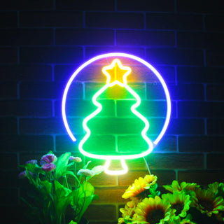 ADVPRO Christmas Tree Ornament Ultra-Bright LED Neon Sign fnu0114