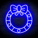 ADVPRO Christmas Holly Ultra-Bright LED Neon Sign fnu0116 - Blue