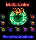 ADVPRO Christmas Holly Ultra-Bright LED Neon Sign fnu0116 - Multi-Color