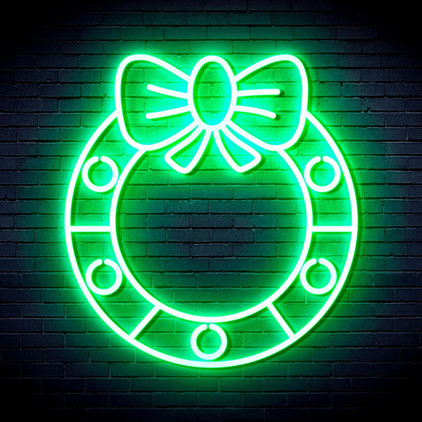 ADVPRO Christmas Holly Ultra-Bright LED Neon Sign fnu0116 - Golden Yellow