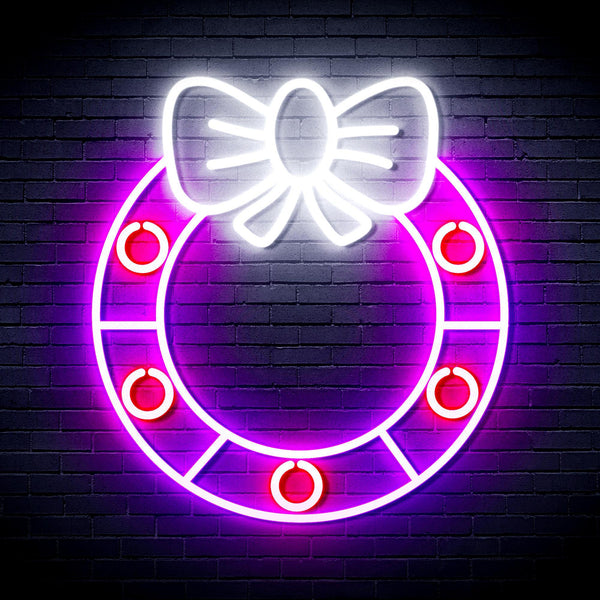 ADVPRO Christmas Holly Ultra-Bright LED Neon Sign fnu0116 - Multi-Color 6