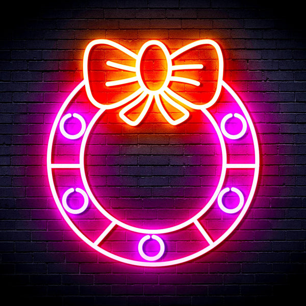 ADVPRO Christmas Holly Ultra-Bright LED Neon Sign fnu0116 - Multi-Color 7