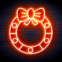 ADVPRO Christmas Holly Ultra-Bright LED Neon Sign fnu0116 - Orange