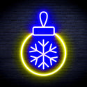 ADVPRO Christmas Tree Ornament Ultra-Bright LED Neon Sign fnu0119 - Blue & Yellow