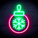 ADVPRO Christmas Tree Ornament Ultra-Bright LED Neon Sign fnu0119 - Green & Pink