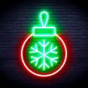 ADVPRO Christmas Tree Ornament Ultra-Bright LED Neon Sign fnu0119 - Green & Red