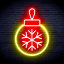 ADVPRO Christmas Tree Ornament Ultra-Bright LED Neon Sign fnu0119 - Red & Yellow