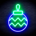 ADVPRO Christmas Tree Ornament Ultra-Bright LED Neon Sign fnu0121 - Green & Blue