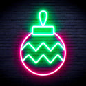 ADVPRO Christmas Tree Ornament Ultra-Bright LED Neon Sign fnu0121 - Green & Pink