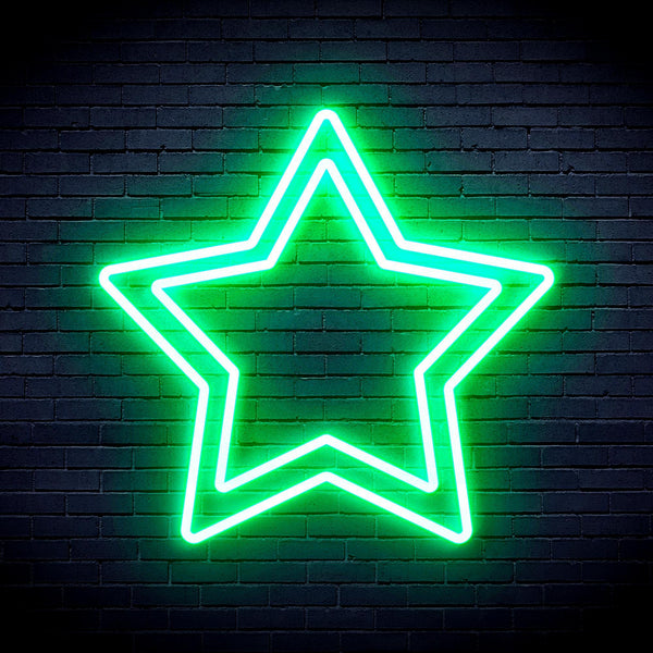 ADVPRO Star Ultra-Bright LED Neon Sign fnu0122 - Golden Yellow