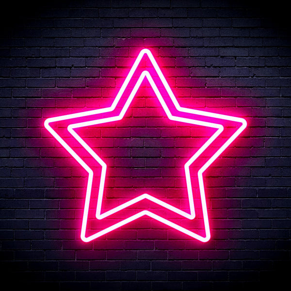 ADVPRO Star Ultra-Bright LED Neon Sign fnu0122 - Pink