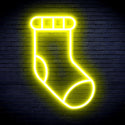 ADVPRO Christmas Sock Ultra-Bright LED Neon Sign fnu0123 - Yellow