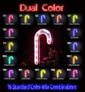 ADVPRO Christmas Candy Ultra-Bright LED Neon Sign fnu0128 - Dual-Color