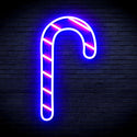 ADVPRO Christmas Candy Ultra-Bright LED Neon Sign fnu0128 - Red & Blue