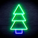 ADVPRO Christmas Tree Ultra-Bright LED Neon Sign fnu0129 - Green & Blue