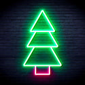 ADVPRO Christmas Tree Ultra-Bright LED Neon Sign fnu0129 - Green & Pink