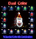 ADVPRO Santa Claus Face Ultra-Bright LED Neon Sign fnu0131 - Dual-Color