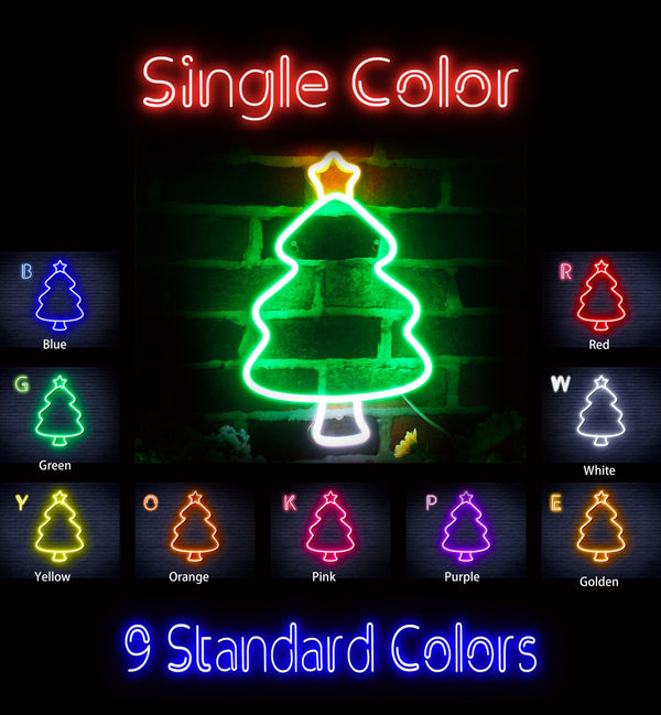 ADVPRO Christmas Tree Ultra-Bright LED Neon Sign fnu0132 - Classic