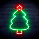 ADVPRO Christmas Tree Ultra-Bright LED Neon Sign fnu0132 - Green & Red