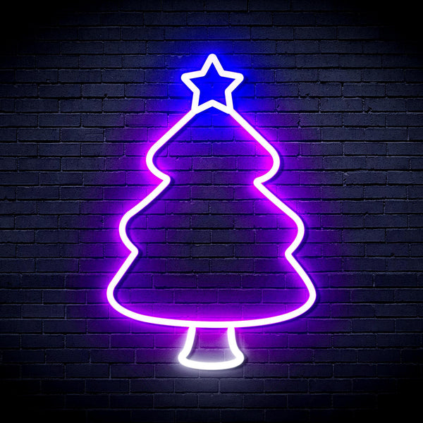 ADVPRO Christmas Tree Ultra-Bright LED Neon Sign fnu0132 - Multi-Color 3