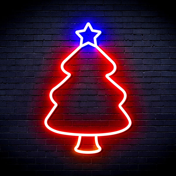 ADVPRO Christmas Tree Ultra-Bright LED Neon Sign fnu0132 - Multi-Color 4
