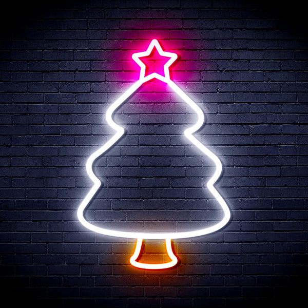 ADVPRO Christmas Tree Ultra-Bright LED Neon Sign fnu0132 - Multi-Color 5