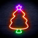ADVPRO Christmas Tree Ultra-Bright LED Neon Sign fnu0132 - Multi-Color 8