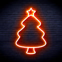 ADVPRO Christmas Tree Ultra-Bright LED Neon Sign fnu0132 - Orange