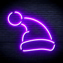 ADVPRO Christmas Hat Ultra-Bright LED Neon Sign fnu0133 - Purple