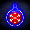 ADVPRO Christmas Tree Ornament Ultra-Bright LED Neon Sign fnu0134 - Blue & Red