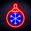 ADVPRO Christmas Tree Ornament Ultra-Bright LED Neon Sign fnu0134 - Red & Blue