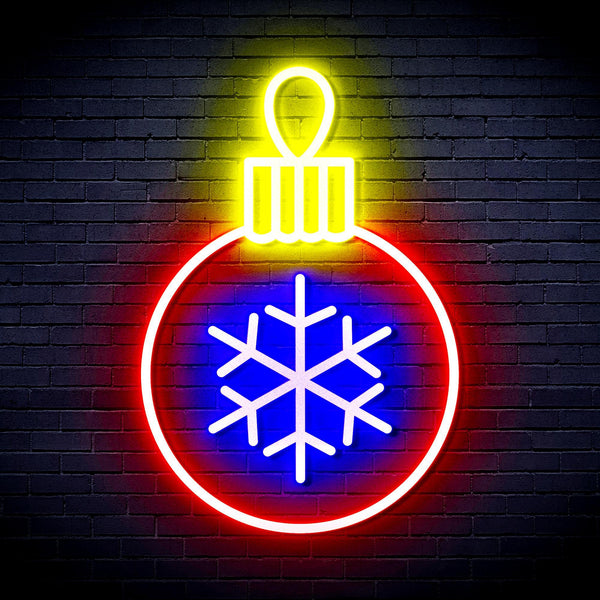 ADVPRO Christmas Tree Ornament Ultra-Bright LED Neon Sign fnu0135 - Multi-Color 1