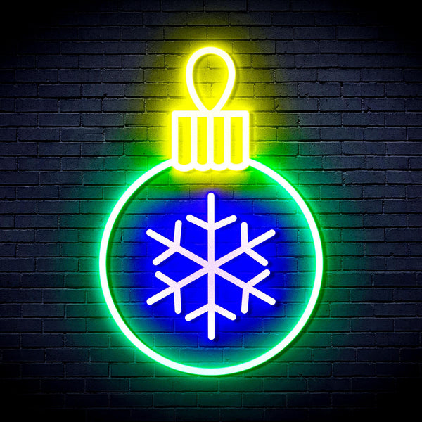 ADVPRO Christmas Tree Ornament Ultra-Bright LED Neon Sign fnu0135 - Multi-Color 2
