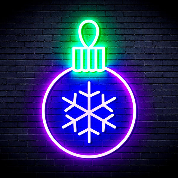 ADVPRO Christmas Tree Ornament Ultra-Bright LED Neon Sign fnu0135 - Multi-Color 3